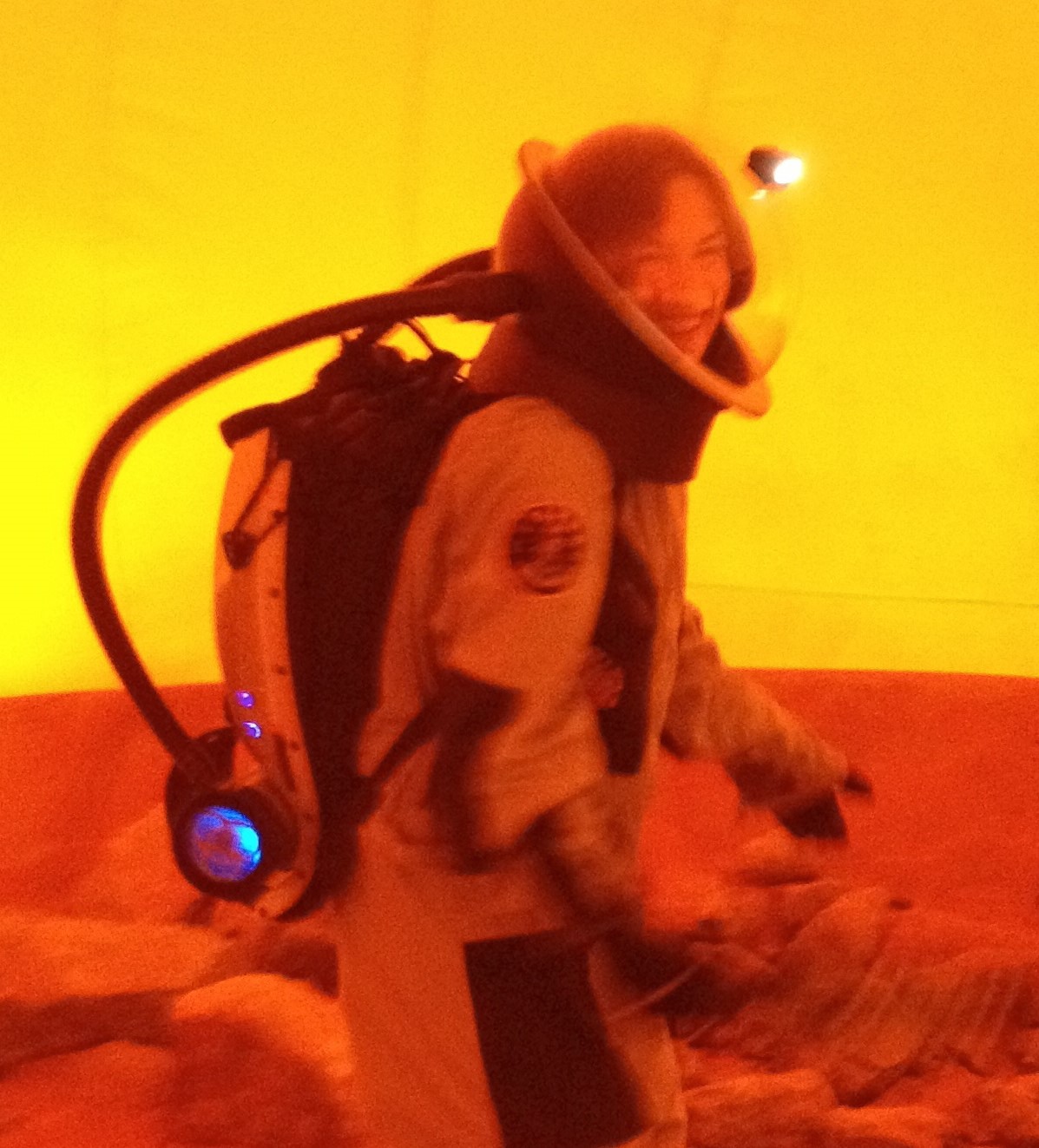 Notes from Mars 160: Going Outside for a Marswalk